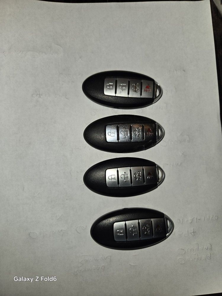 Used Infiniti Nissan Key Fob