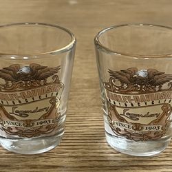 Harley Davidson Legendary Shot Glasses 