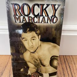Boxing's Best, Rocky Marciano (VHS, 1990) Rare Boxing Match Footage- SEALED. This particular Boxing's Best, Rocky Marciano (VHS, 1990) tape is extreme