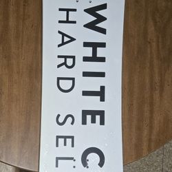 White Claw Snowboard, Still in Plastic!