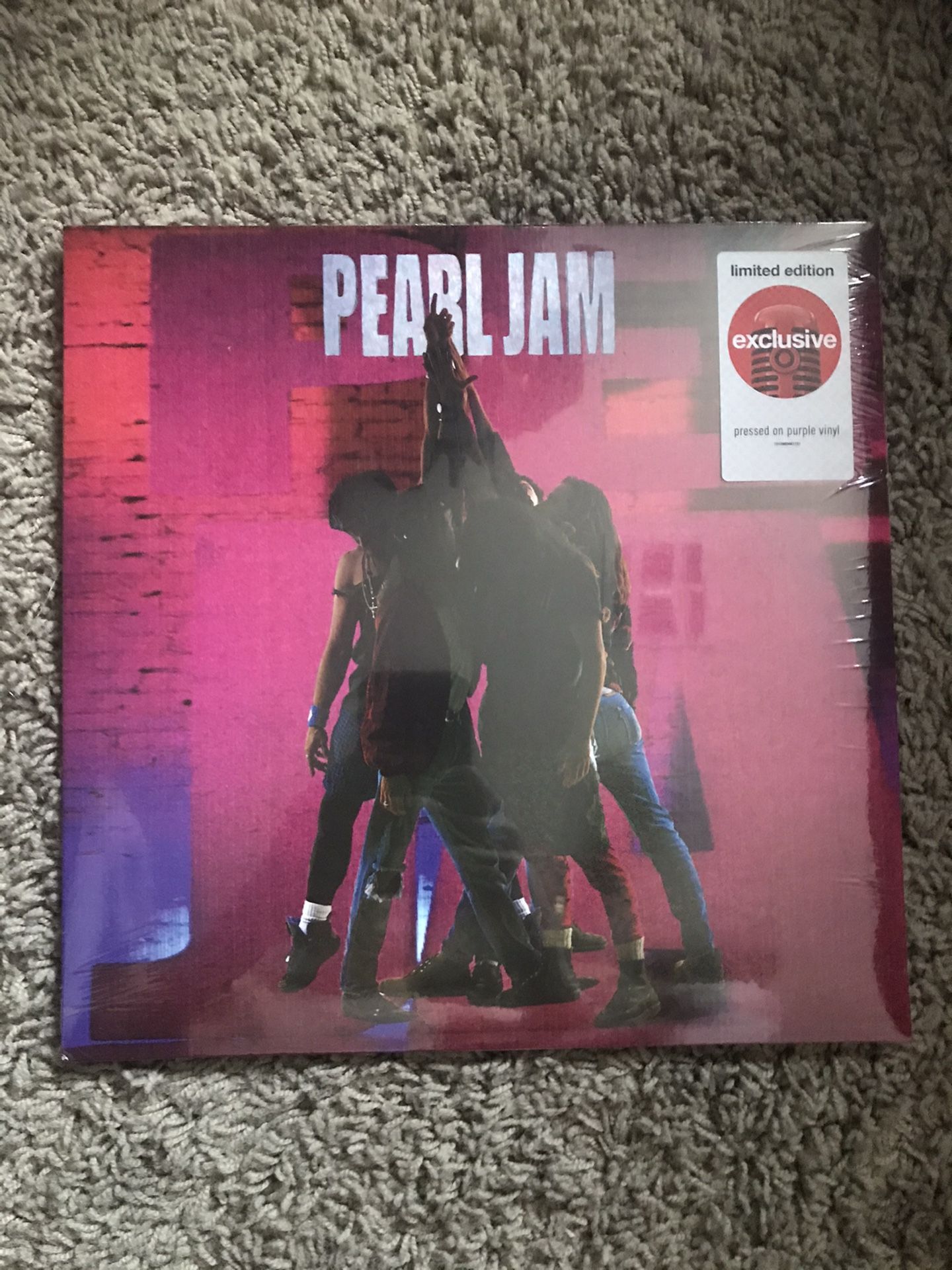 PEARL JAM - TEN Purple Vinyl LP IN HAND - Limited Edition TARGET EXCLUSIVE NEW