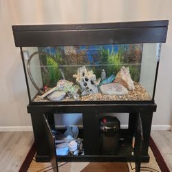 55 Gallon Fish Tank with EVERYTHING  INCLUDED!!!