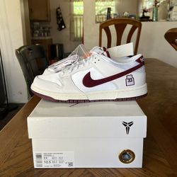 Nike Dunk Low Protro Kobe Bryant Lower Merion Home Size 11