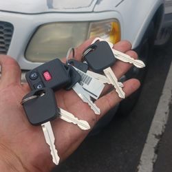 Car Keys And Remotes  / Llaves De Carro Y Controlles 