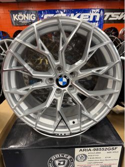 19” Wheels 5x112 Silver machined