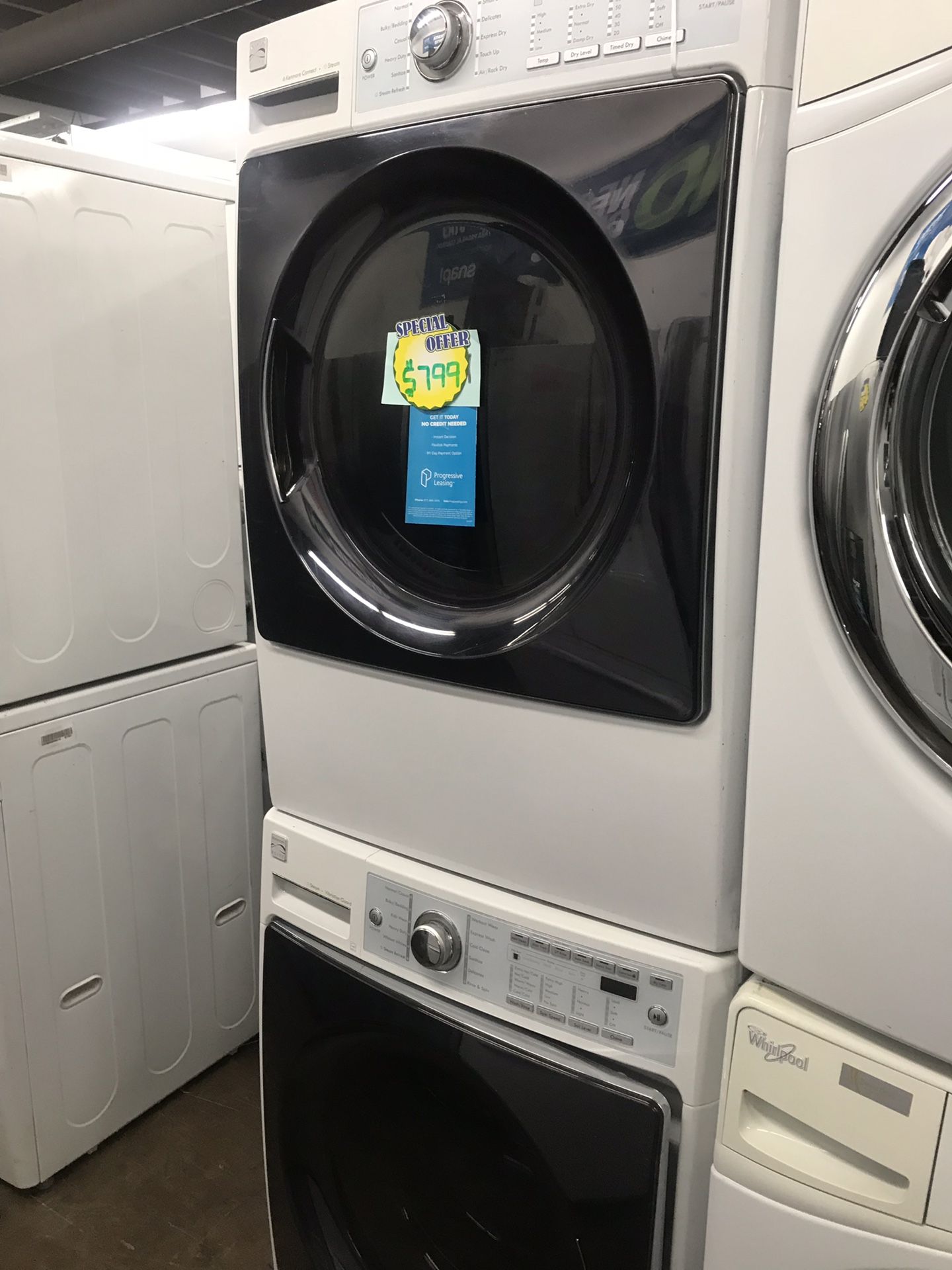 Kenmore front load washer and dryer