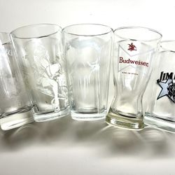 Set of 5 Branded Glasses