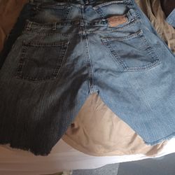 Levi Cut Off 2 Pair  38" $6