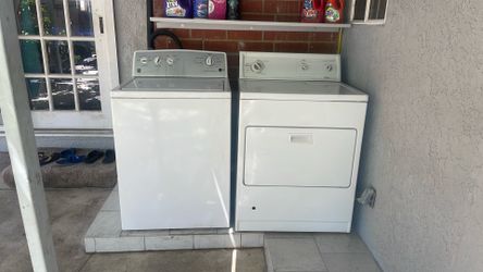 Kenmore gas washer and dryer