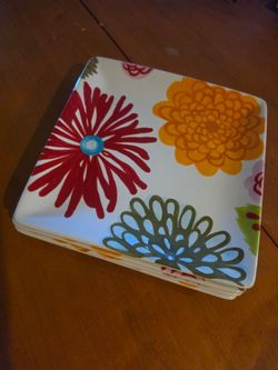 Four Large Dinner Plates