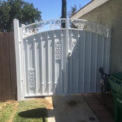 Metal door fence estimate free