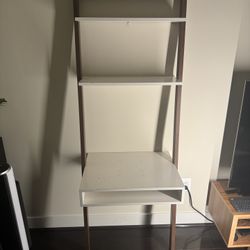 West Elm Ladder Shelf Wall Desk