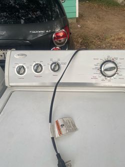 Washer & dryer
