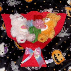 care bears plush bouquet