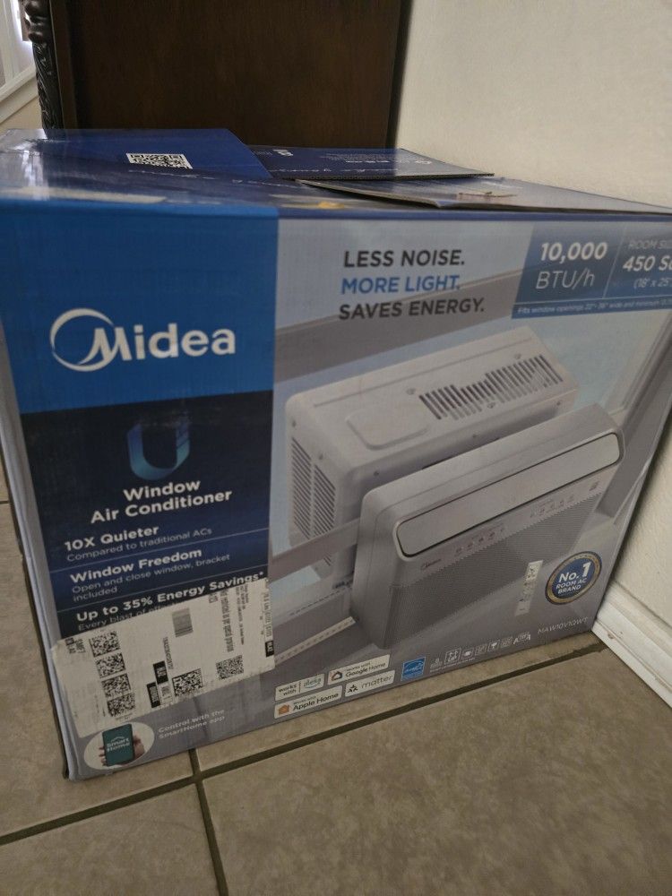 Midea MAW10V1QWT U-Shaped AC Window Air Conditioner