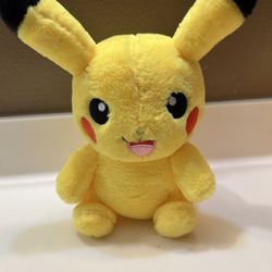 New Furry Pikachu Pokemon Plush