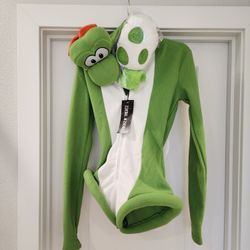 Dino Yoshi Outfit Cosplay Costume