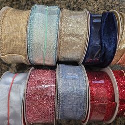 8 New Wired RIBBON All For $30