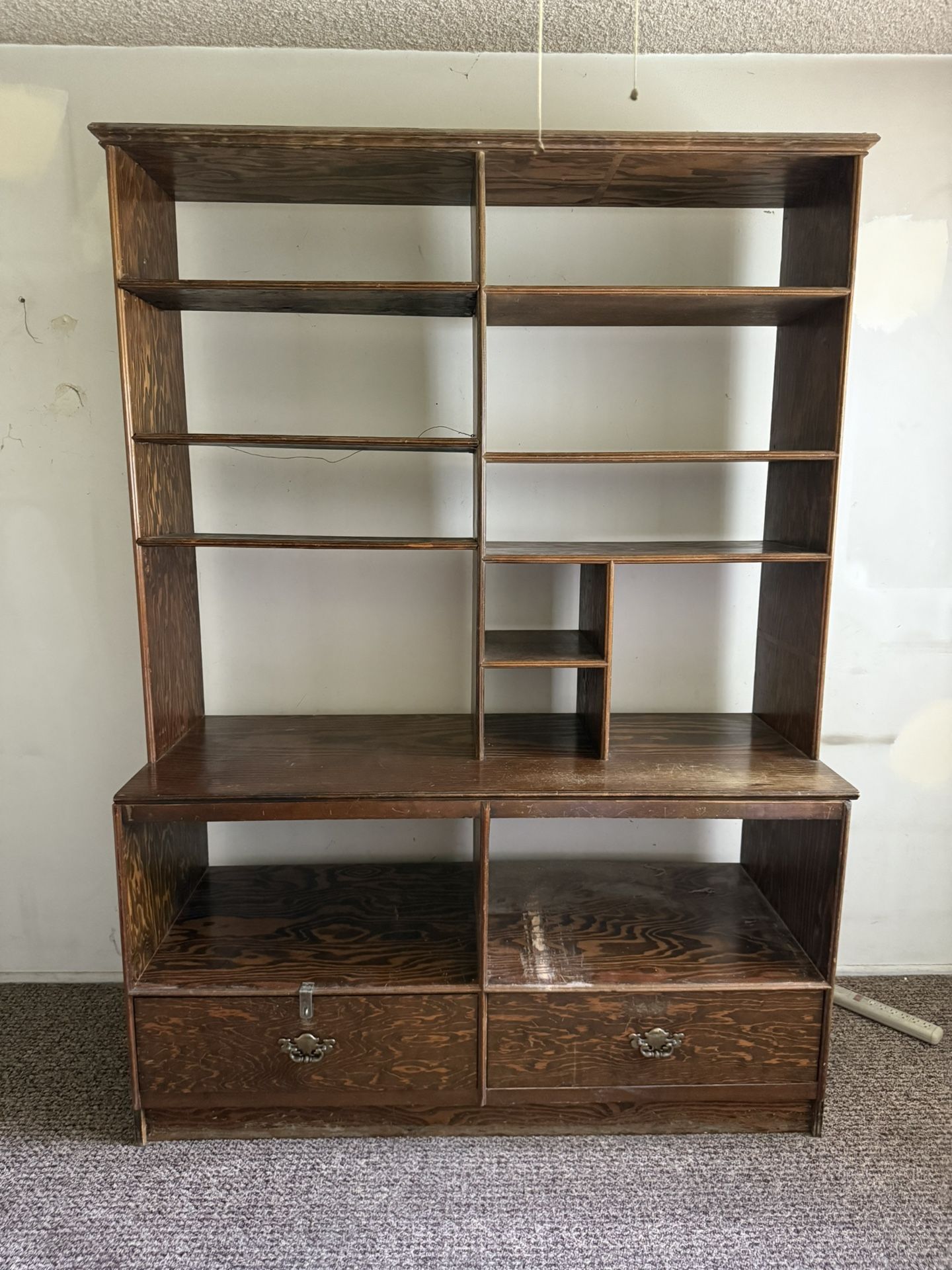 Free Wood Shelving Unit