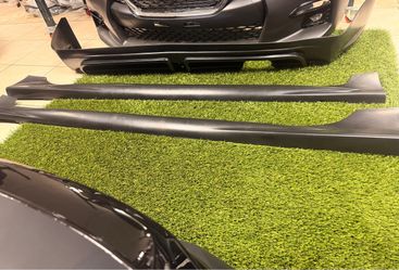 2006-2011 Honda Civic 4 Door Side Skirts & Mugen Rr Rear Bumper Black Material Special Price