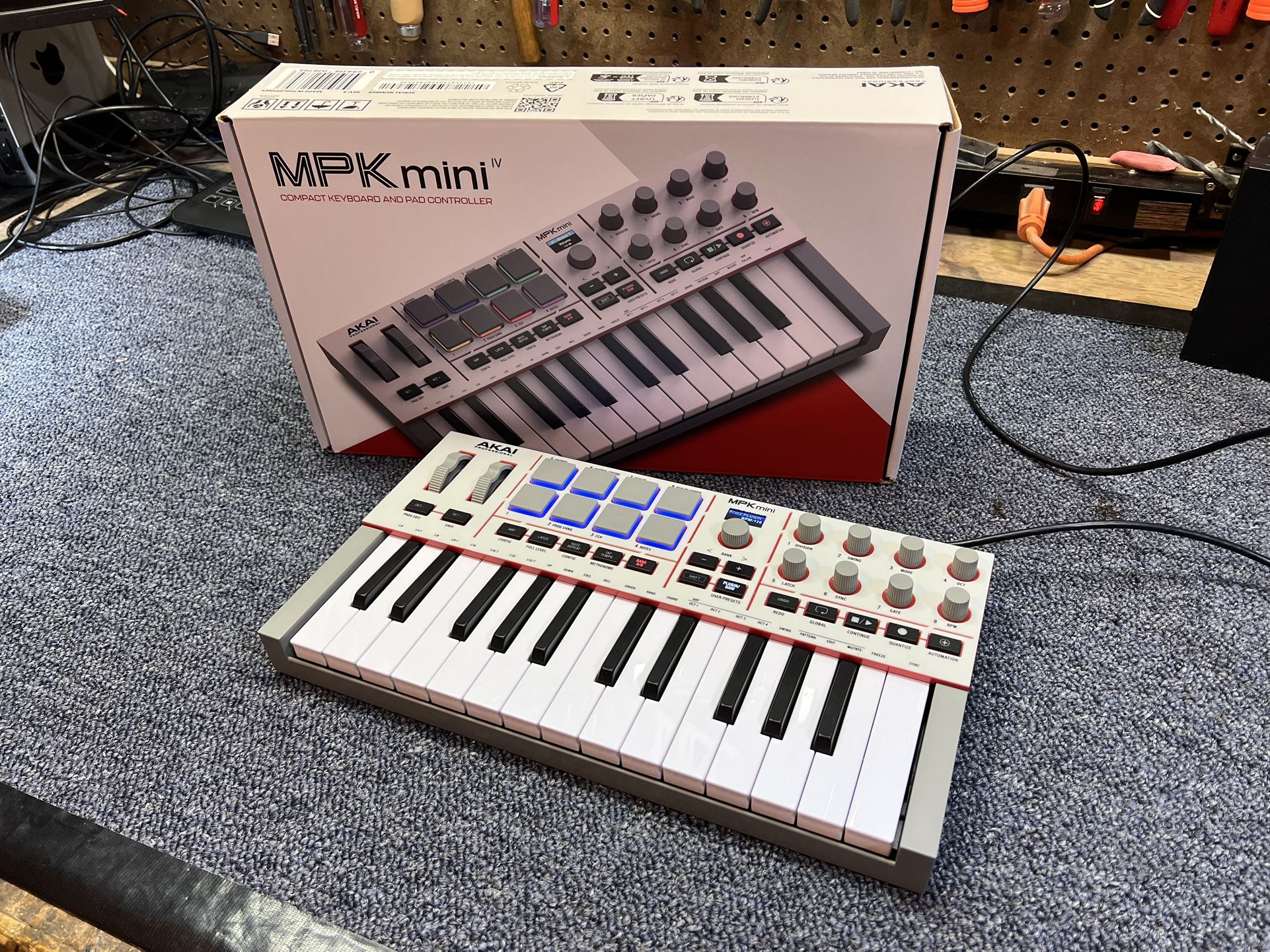 AKAI MPK Mini IV - Like New with Box! Basically Brand New!