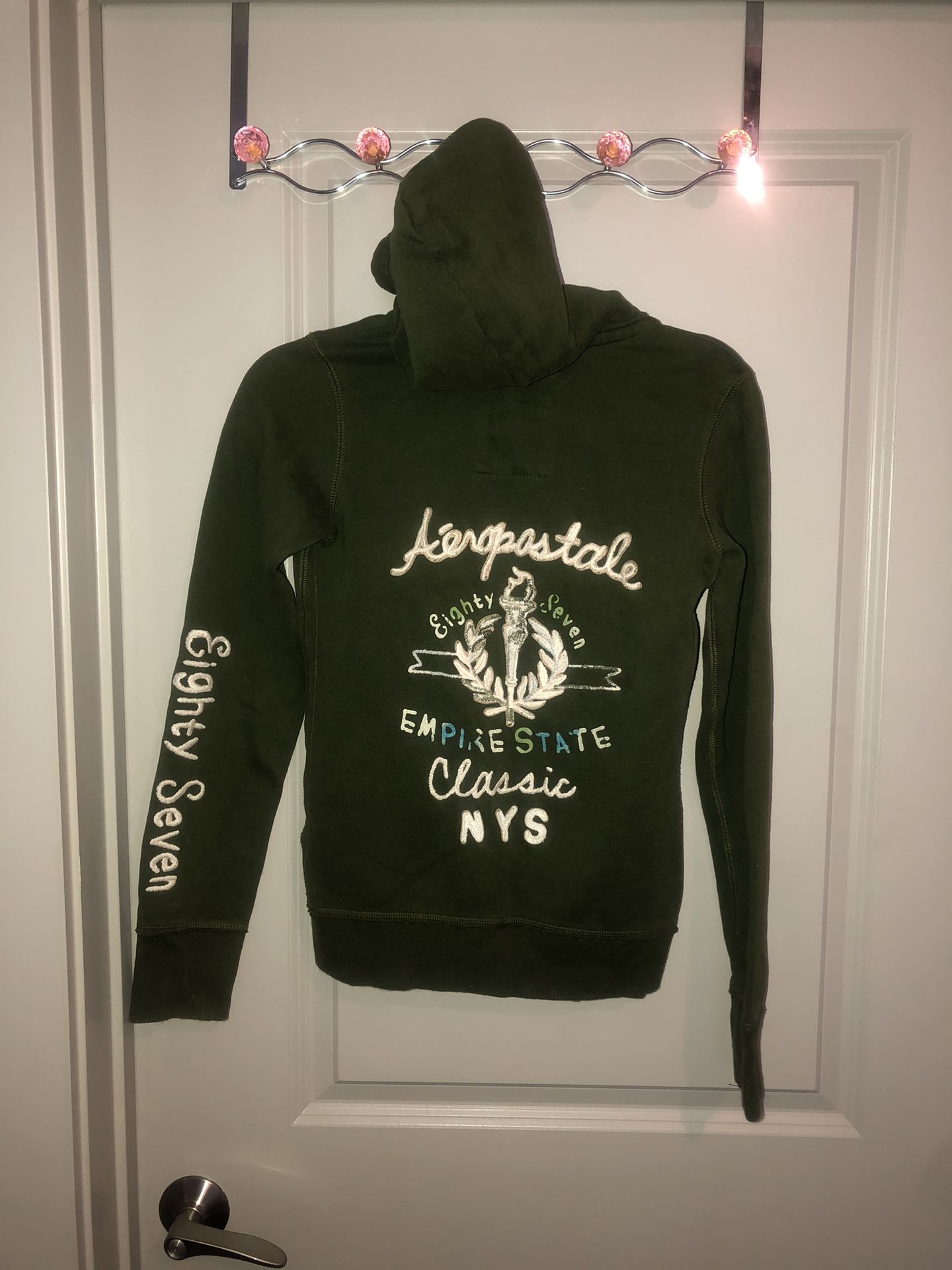 Aeropostale Zip Up Sweatshirt Size Small