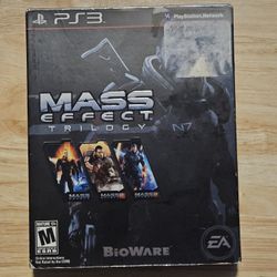 Mass Effect Trilogy N7 Sony PlayStation 3 PS3  Video Game BioWare EA