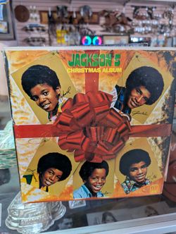 Vintage Jackson 5 Christmas Album Motown Vinyl LP Holiday Soul Record