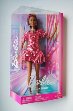 Barbie Deluxe Style Wave 2 Rare Find Doll AA Christie Metallic Glam Outfit 2025
