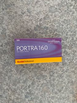 Kodak Portra 160. 120 film expired