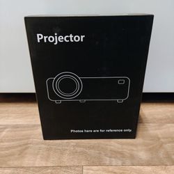 Smart 4K Projector,  Portable Projector with WiFi and Bluetooth, Built-in Apps