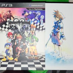 Kingdom Hearts 1.5 PS3 W Art book 