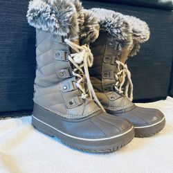 Girls London Fog Winter Boots Size 1