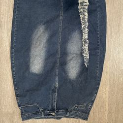 Jean Skirt 