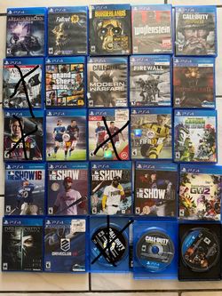 Ps4 games $10 each lee la descripción