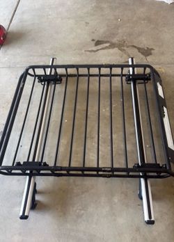 HAUL-MASTER 150 lb. Capacity Roof-Mounted Steel Cargo Carrier