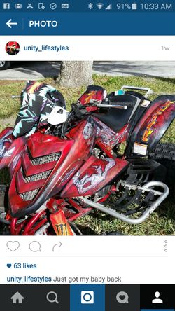 four wheeler ATV Raptor Parts