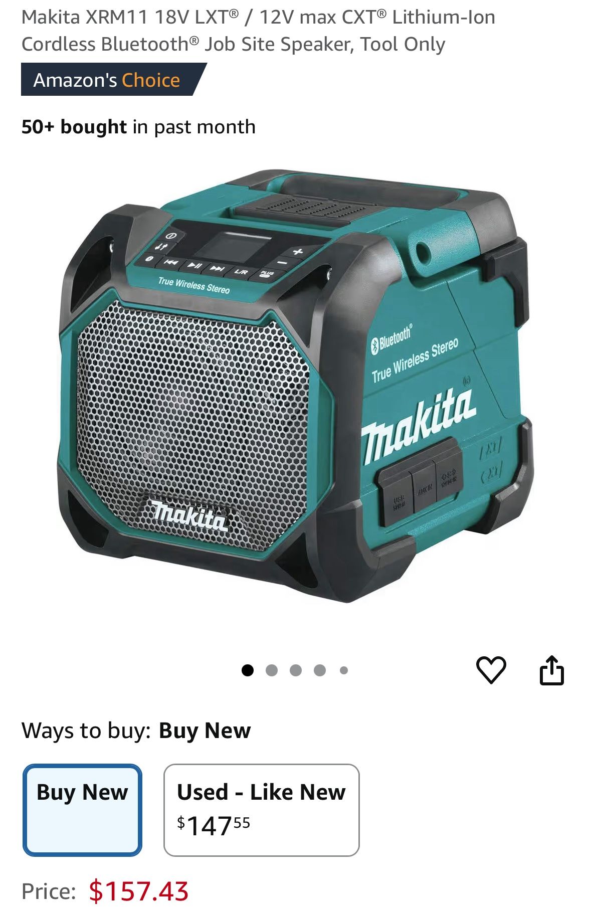 Makita Speaker 