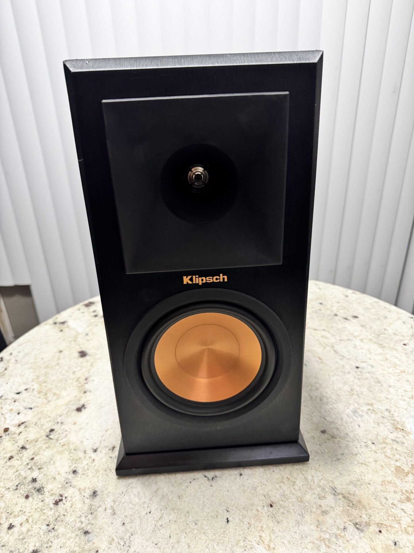 Klipsch RP-160M Reference Premiere 6.5" 1 Bookshelf Speaker Only-Ebony