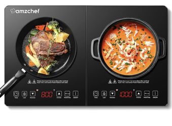 Brand new 1800w double induction cooktop