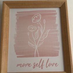 Self-Love Wall Quote