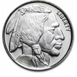 1 oz Silver Round - Buffalo