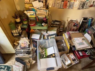 Huge Card Making / Scrapbooking Craft Collection – Stamps, Dies, Ink, Tools – $950 OBO