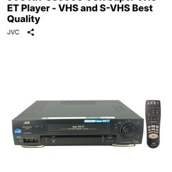 JVC HR-VP676U VCR – 4-Head Hi-Fi Stereo –  (Compare $360)