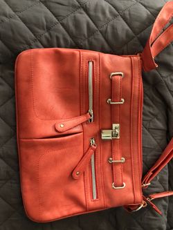Coral Cato Purse