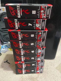 Gantz Omnibus manga vol 1-8