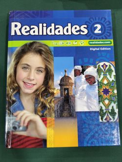 Realidades 2 hardcover book