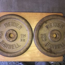 Weider Barbell Standard - 2x25 Lb 