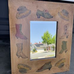 Funky Boot Mirror