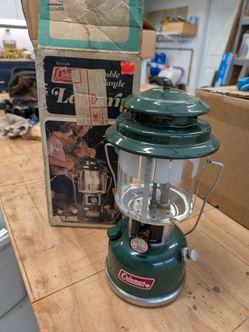 Coleman 220J Gas Lantern with original box